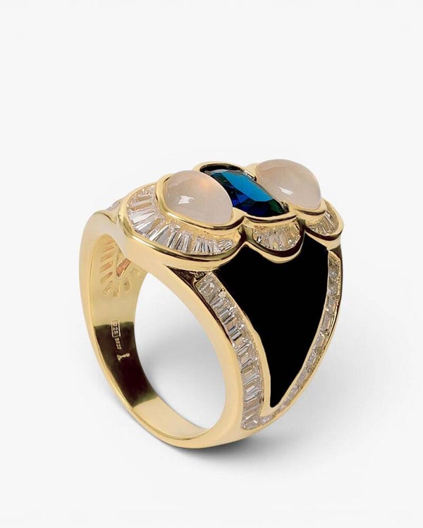 Vergulde ring Royal