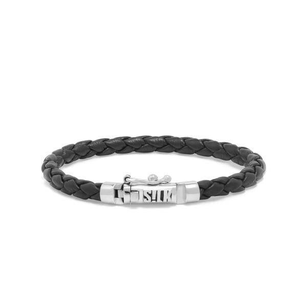 247BLK Silk armband Fox 21cm