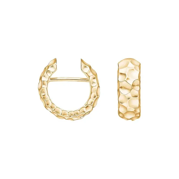 Vergulde oorringen Heide