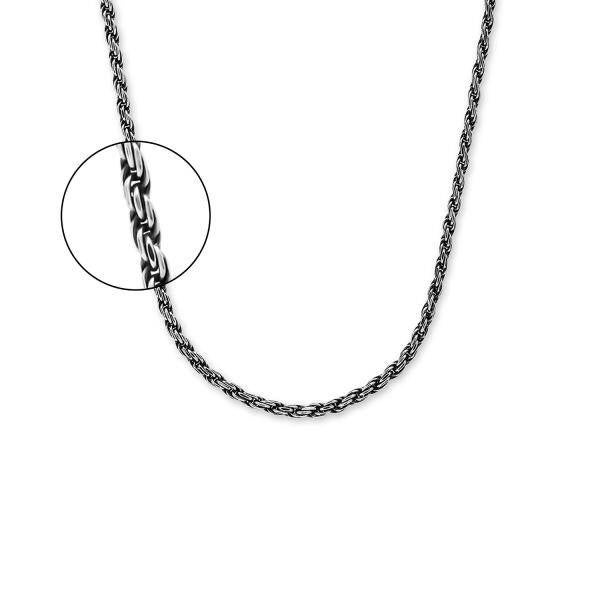 697 Silk Ketting Double linked 5mm 50cm