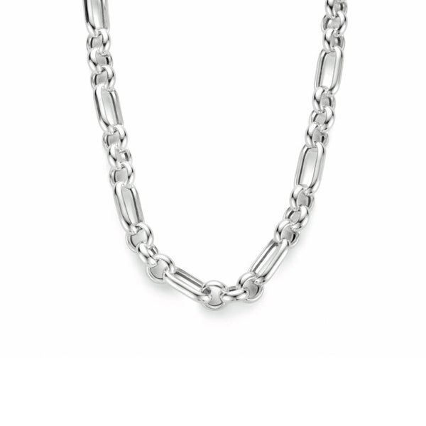 Collier anker zilver 6,7 mm 45 cm