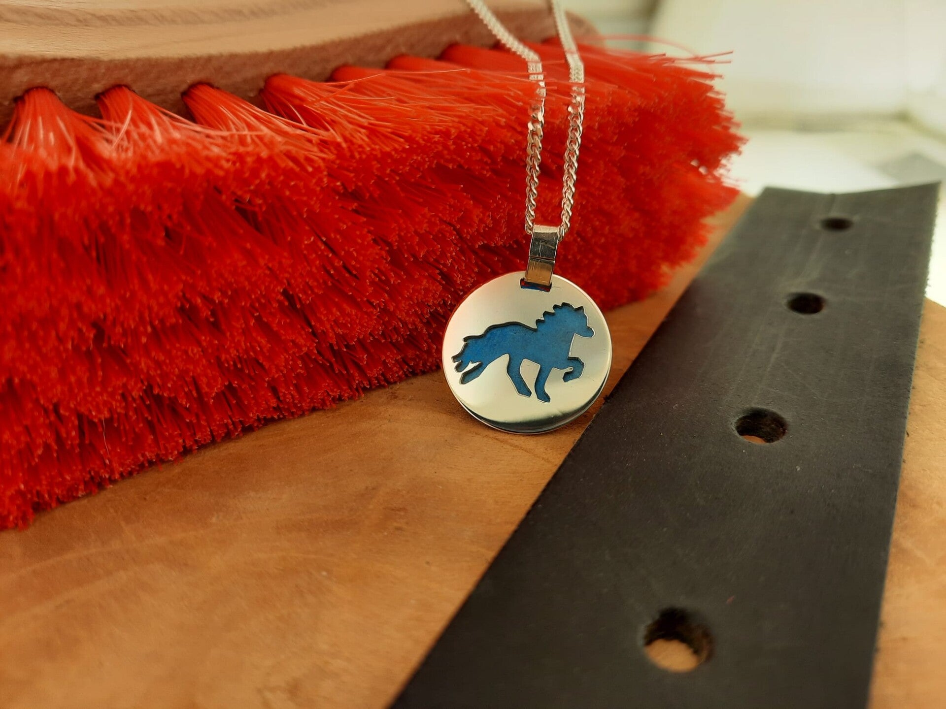 Hanger Töltende ijslander blauw