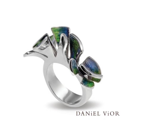 Alga Ring bauw / groen