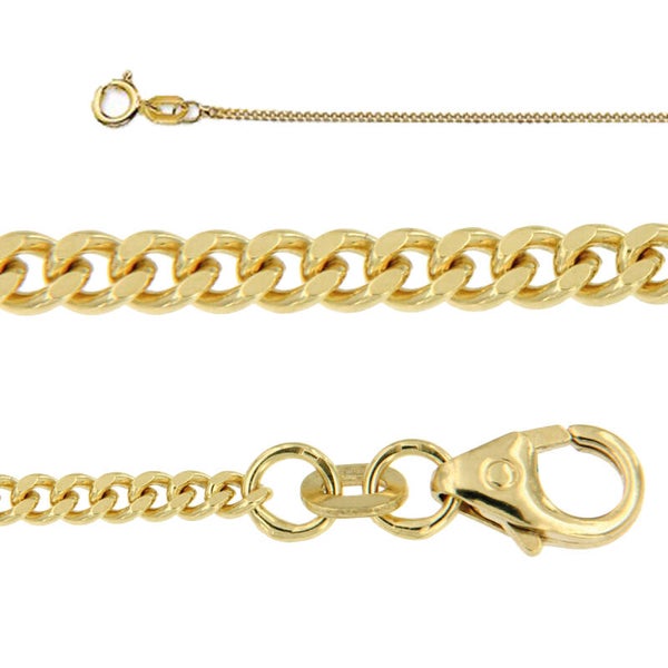 Gourmet gouden ketting 45cm
