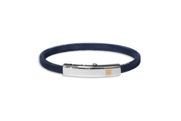 BR-COSMO 18g Borsari armband blauw