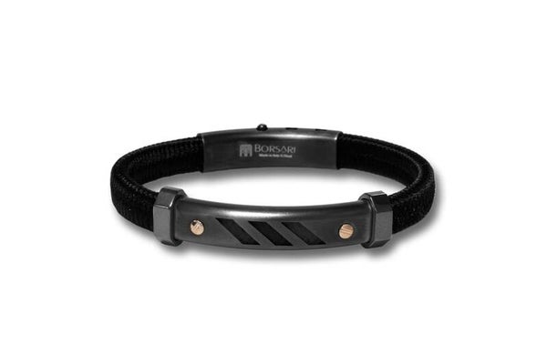 BR NAUTICO 13 Borsari armband zwart