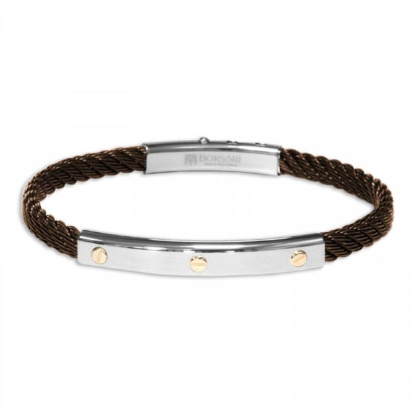 BR SKEMA 7D  Borsari armband bruin