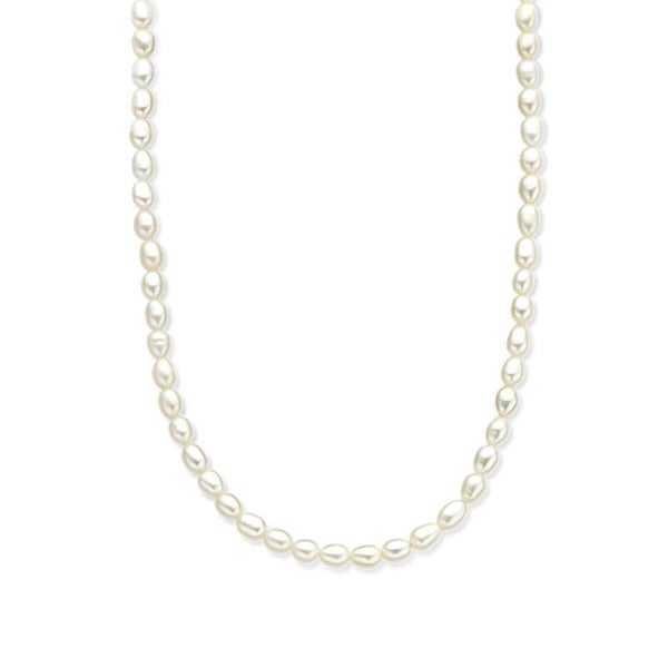 Collier parels 5,0 mm 40 + 5 cm