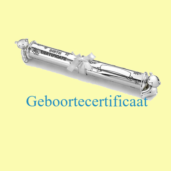 Geboortecertificaat