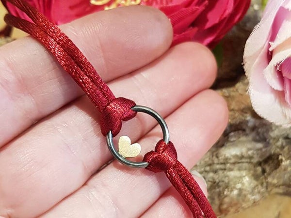 Cirkel met een gouden hart