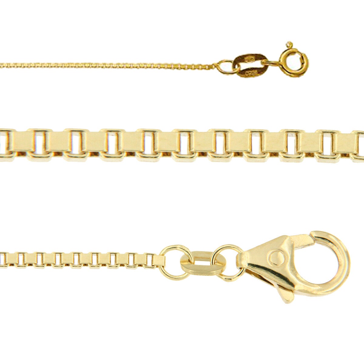 Venetiaan gouden ketting 50cm