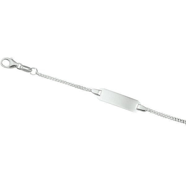 Baby armband 9-11 cm 4 zijde geslepen rechte plaat