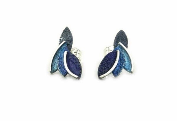 Eire blue Small oorknoppen