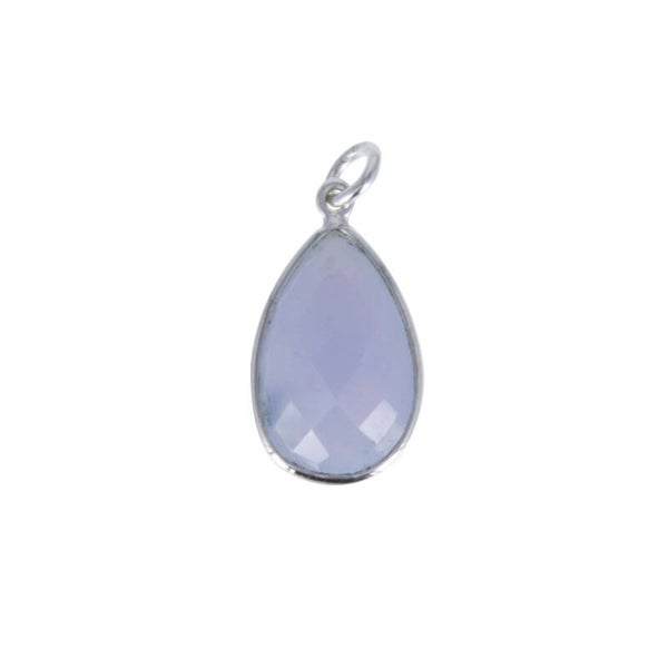 Blue lace agaat hanger