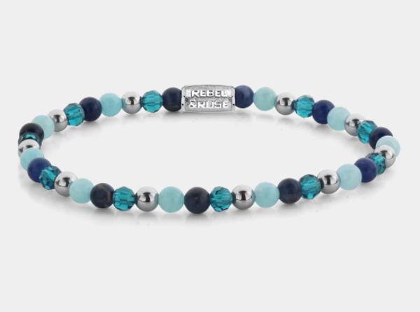 Blue Summer Glam Rocks