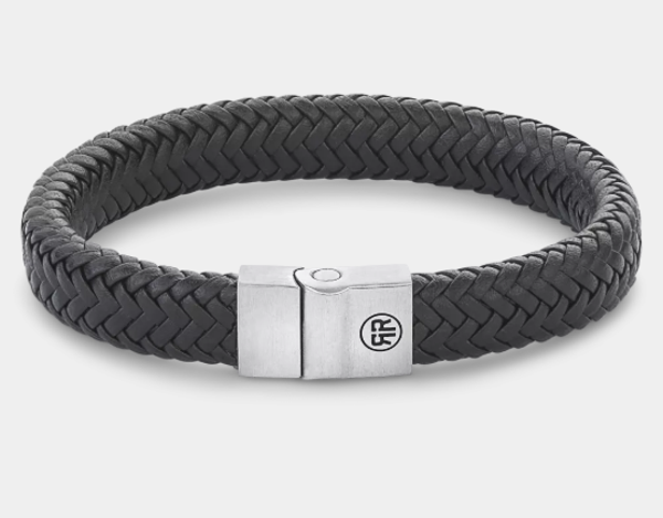 Full Metal Herringbone Black Matt