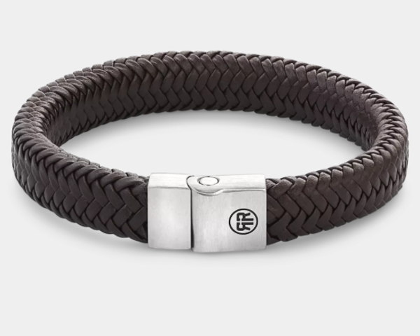 Full Metal Herringbone Brown Matt