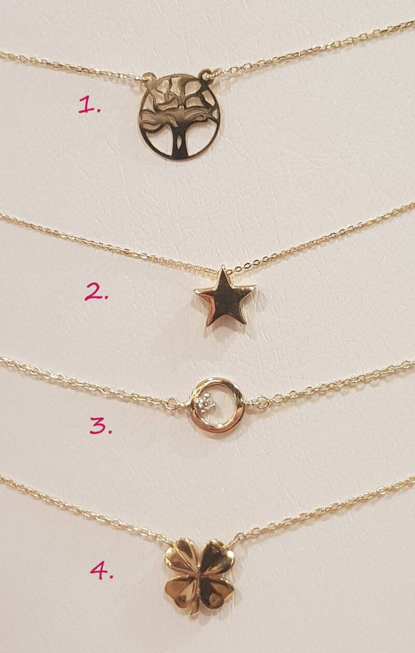 Gouden Symbool kettingen