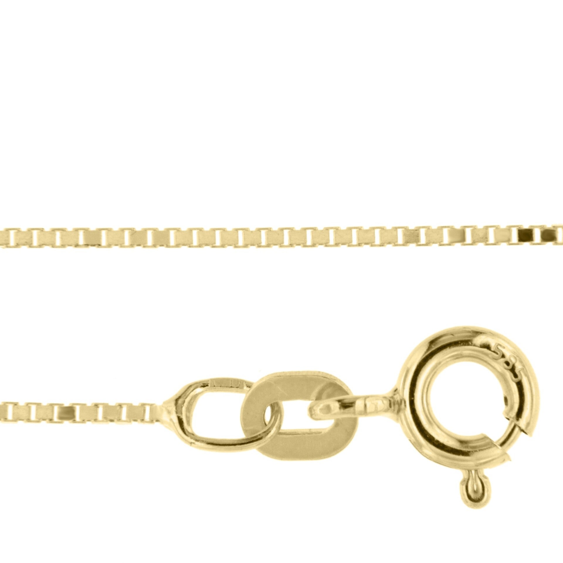 Venetiaan gouden ketting 38cm