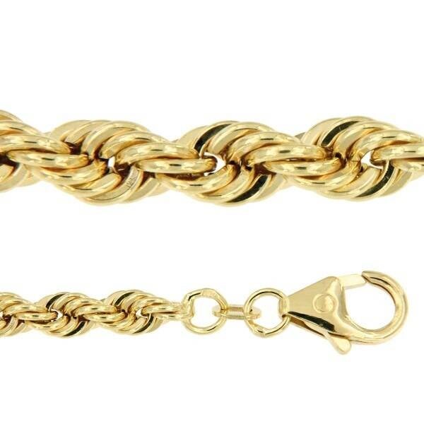 Gouden dunne armband koord