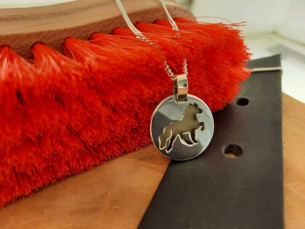 Hanger Töltende ijslander goudkleurig