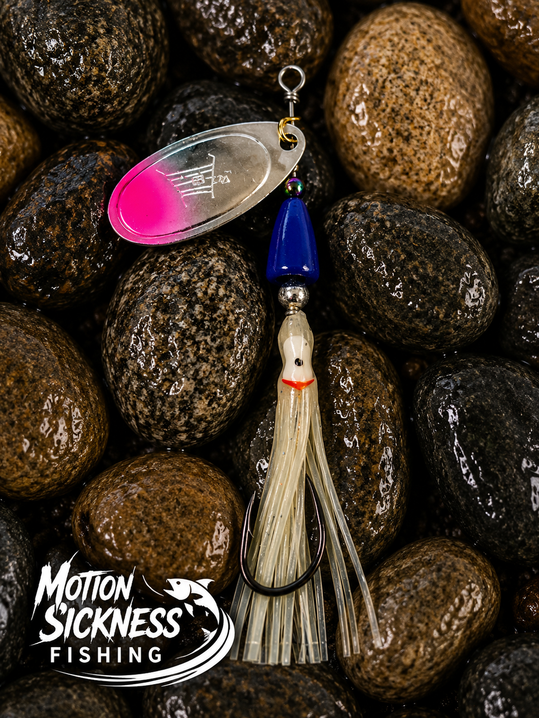 Bullet Weight Spinner "COHO CANDY"