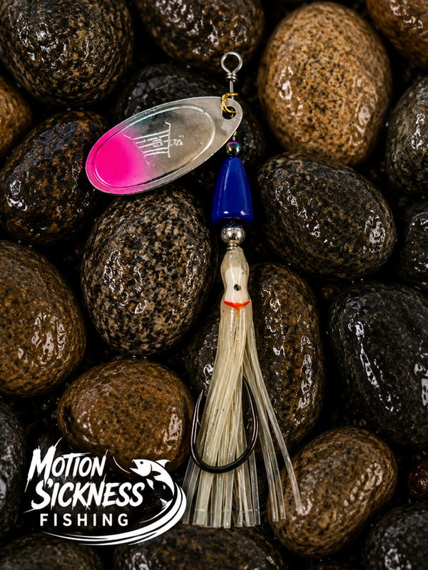 Bullet Weight Spinner "COHO CANDY"