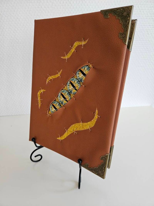 A5 Brun Blankt papper