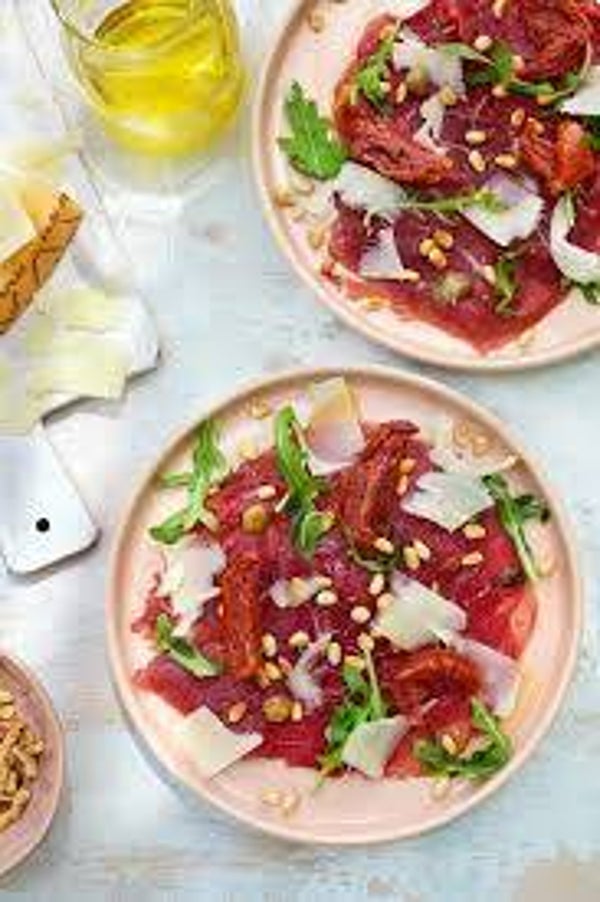 Carpaccio van witbauw
