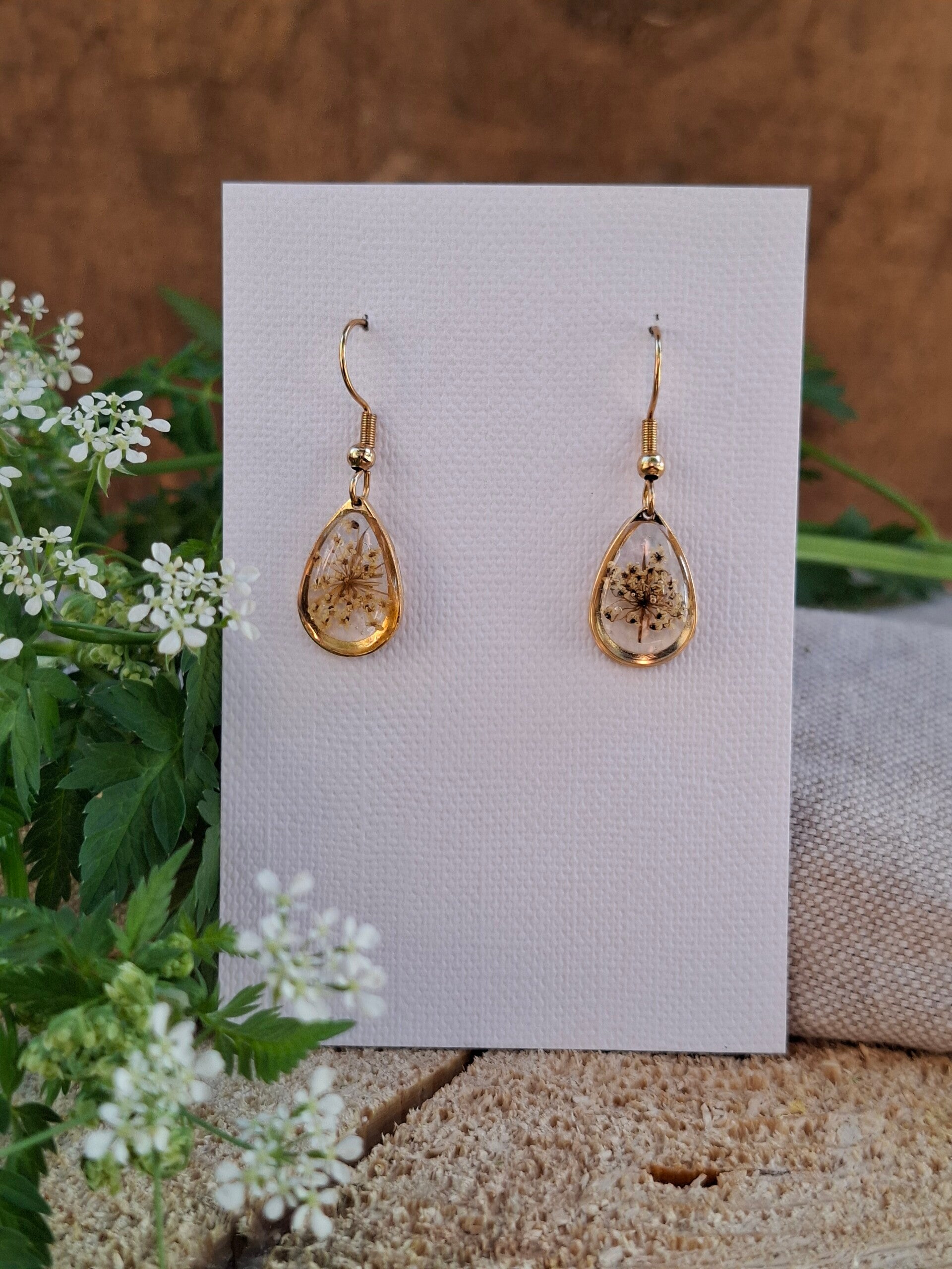 Boucles d’oreilles Daucus carota