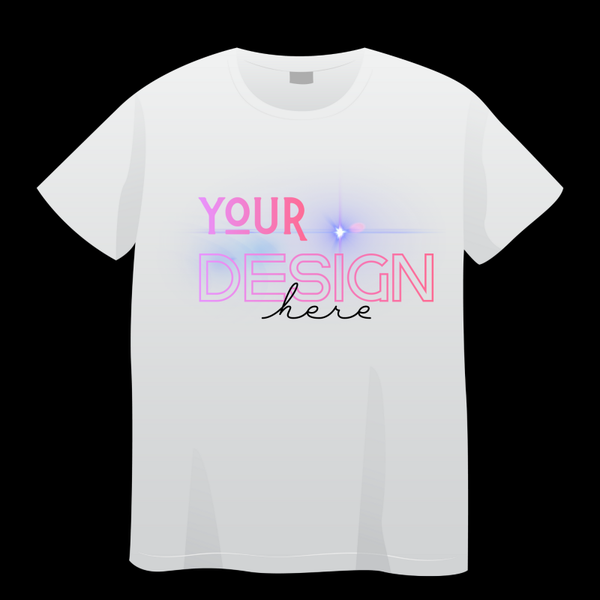 T-Shirt bedruckt mit deinem Wunschmotiv A4 Größe