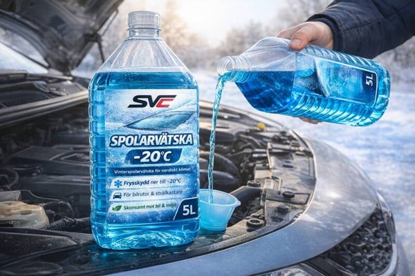 ❄️ Svea Spolarvätska -20°C | Vinterklar prestanda för nordiskt klimat