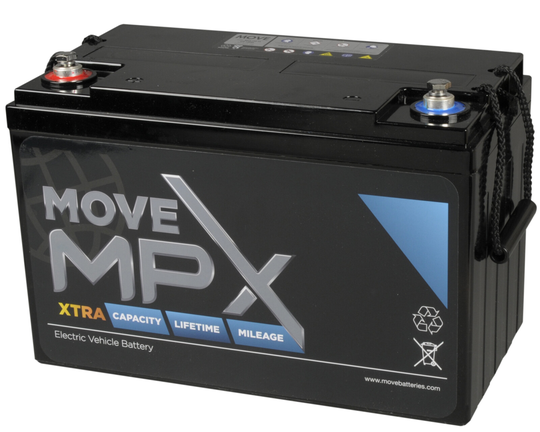 Move 130 Ah AGM scootmobiel-accu MPX 110-12