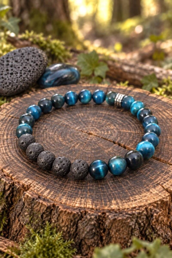 Bracelet d’intention affirmé, 8mm - Collection permanente