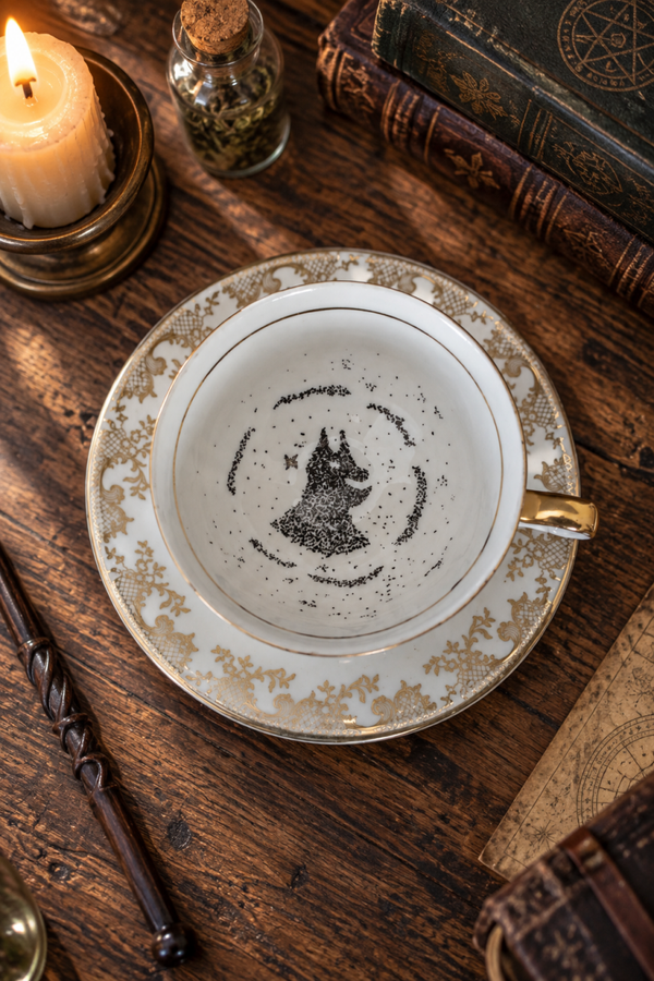 Tasse de divination – Le Présage