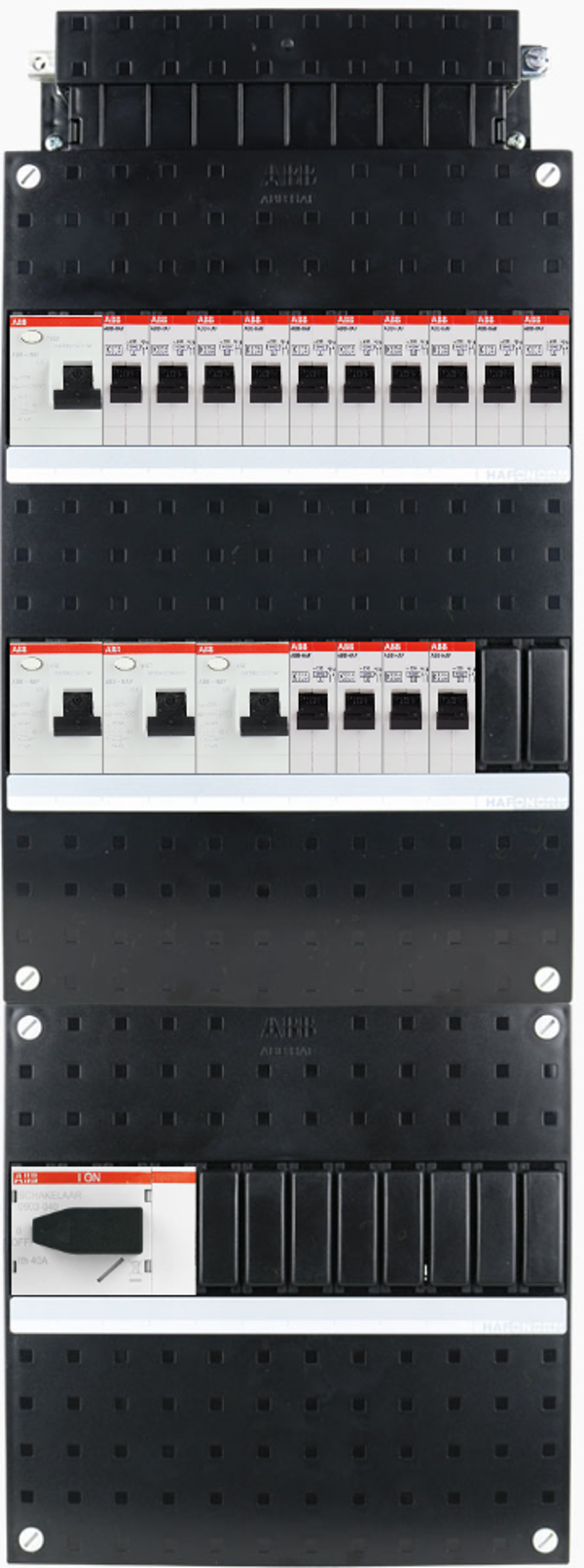 ABB 3-fase groepenkast busboard - 14 groepen