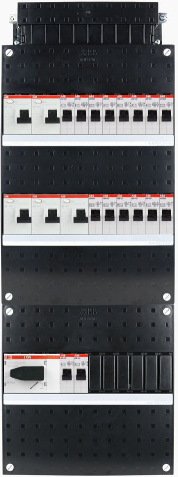 ABB 3-fase groepenkast busboard - 16 groepen