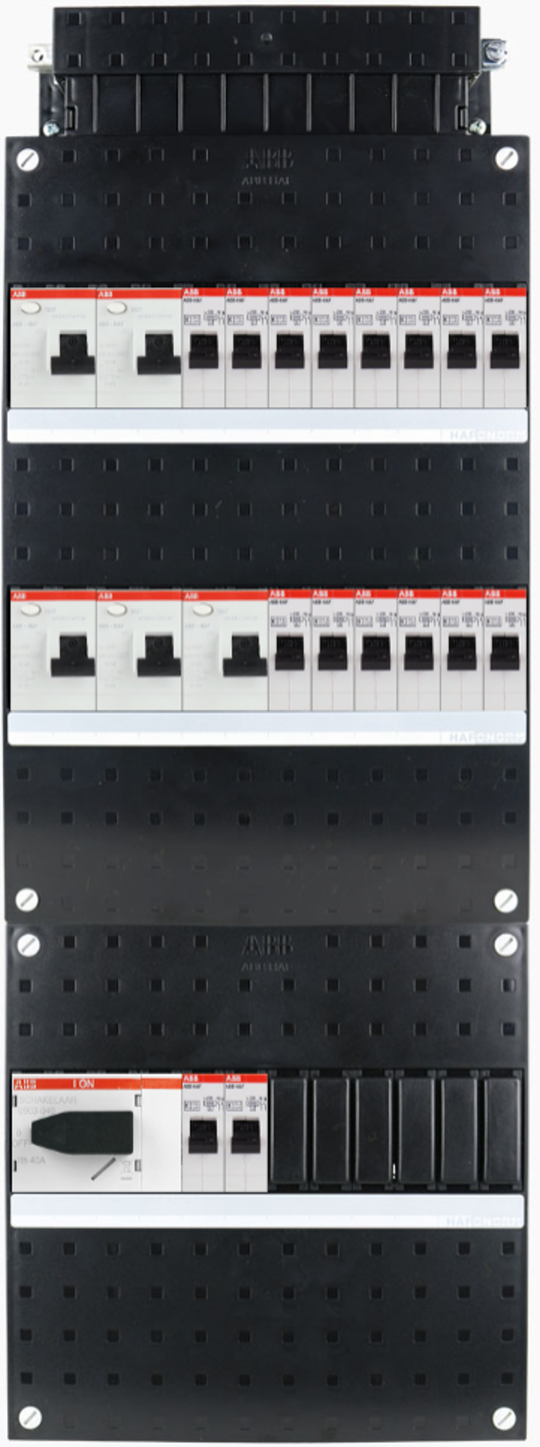 ABB 3-fase groepenkast busboard - 16 groepen