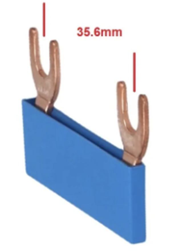 SEP vorkrail 35.60mm vork 1P blauw