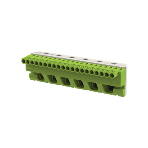 ABB klemmenblok PE 20x4mm + 6x25mm insteek