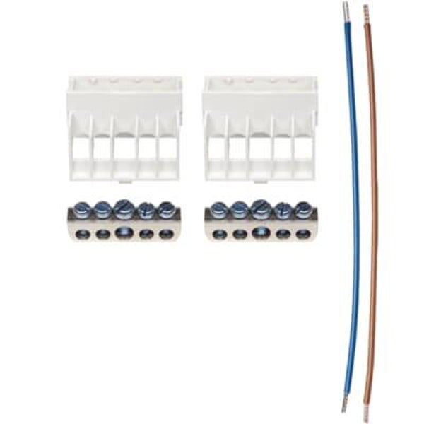 ABB aansluitblok + bedrading 1-fase