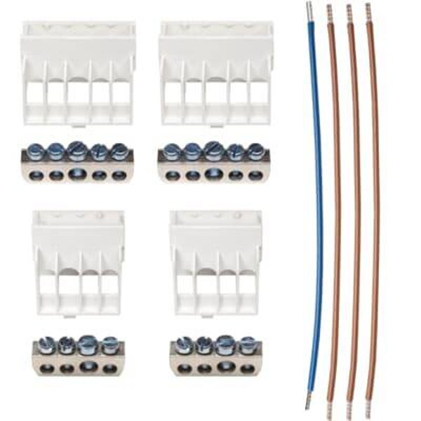 ABB aansluitblok + bedrading 3-fase