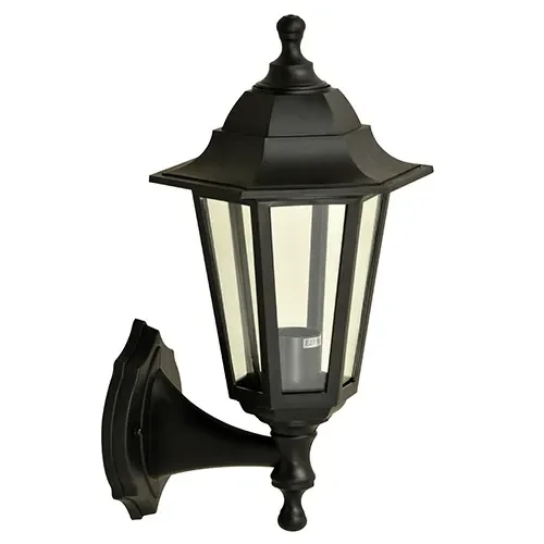 Nova wandlamp E27 up/down zwart