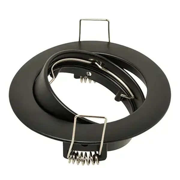 Nova inbouwspot 50mm kantelbaar zwart