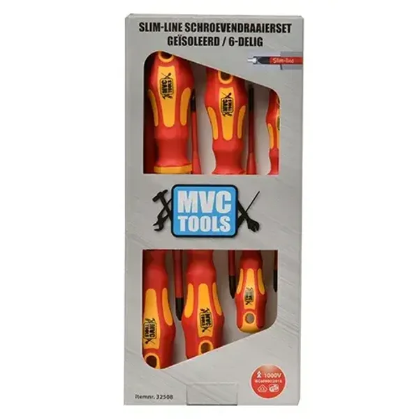 MVC schroevendraaierset slim-line 6-delig