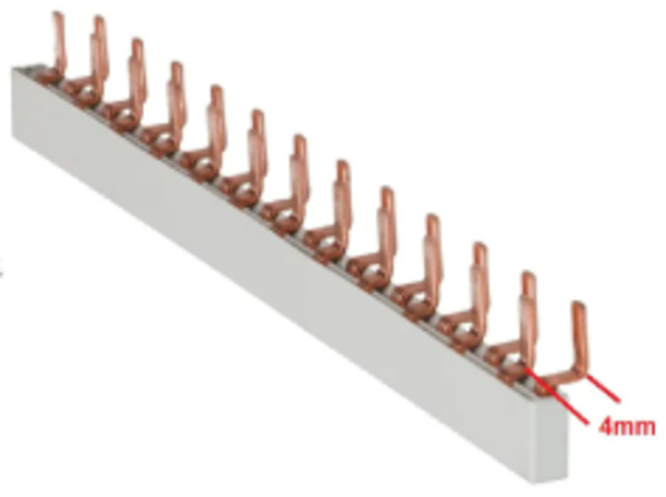Gacia/SEP kamrail 12x 1P+N - grijs