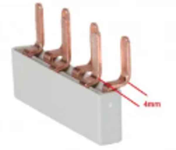 Gacia/SEP kamrail 1P+N - grijs