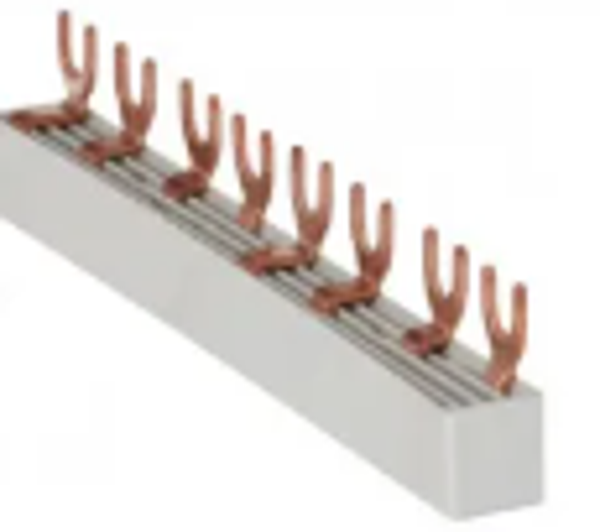 Gacia/SEP kamrail 4P 3-fase - grijs