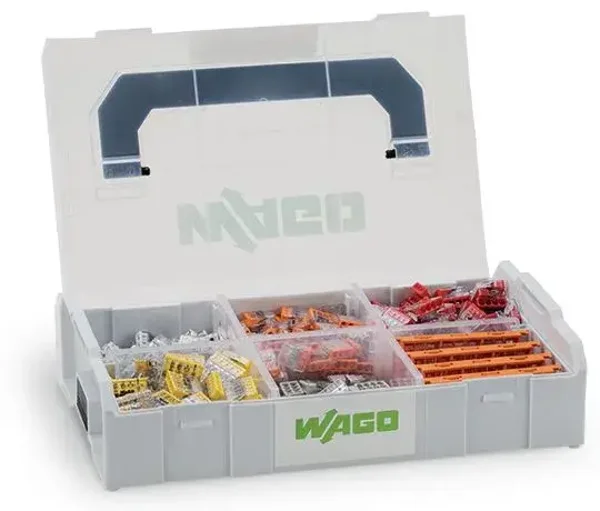 Wago verbindingsklem set verzamelbox