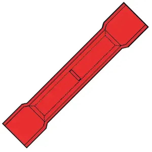 Klemko geïsoleerde stootverbinder 0,5-1,5mm² rood